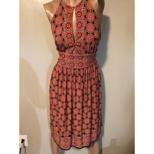 Boho print knee length dress by London Times